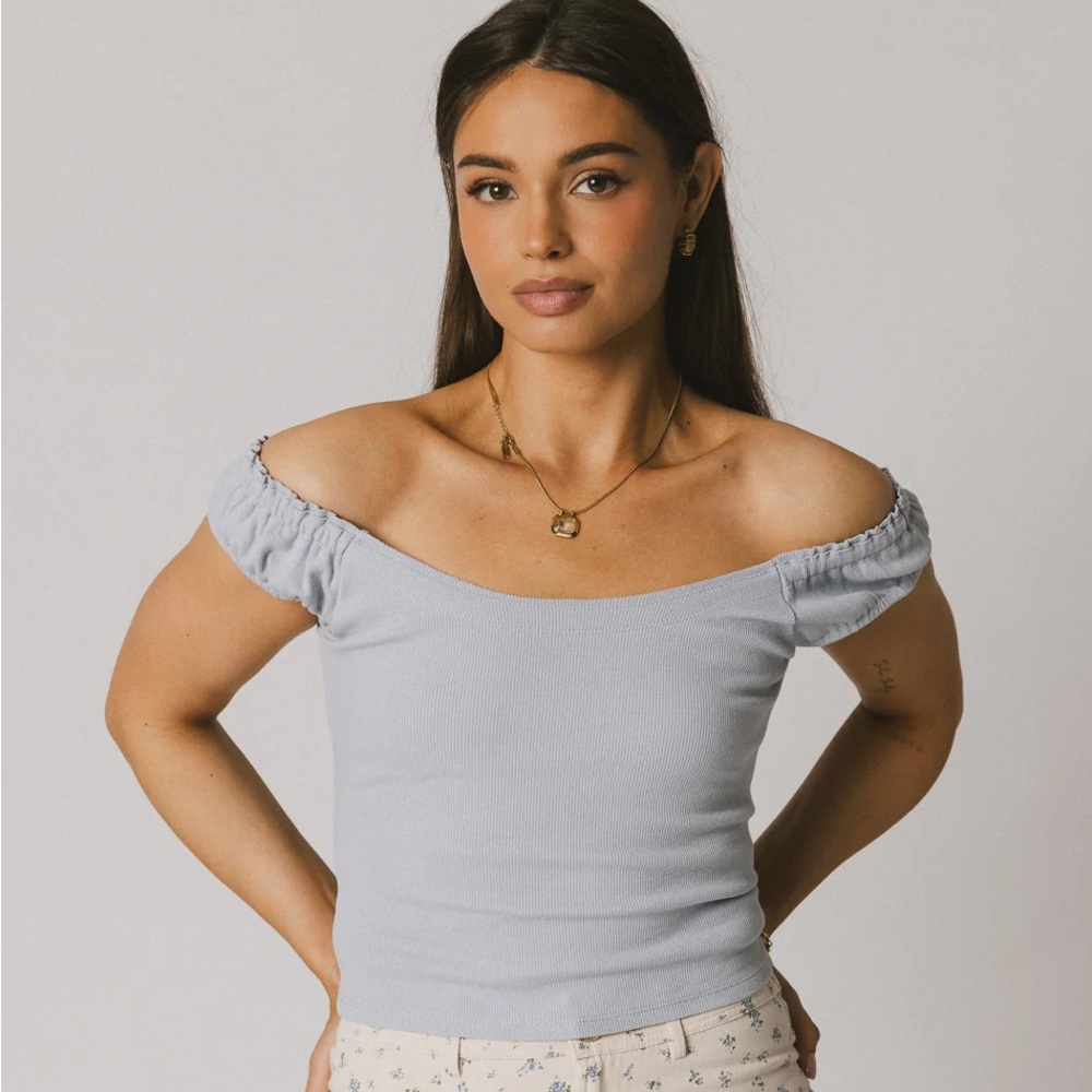 NWT Bohme Ace Ribbed Top